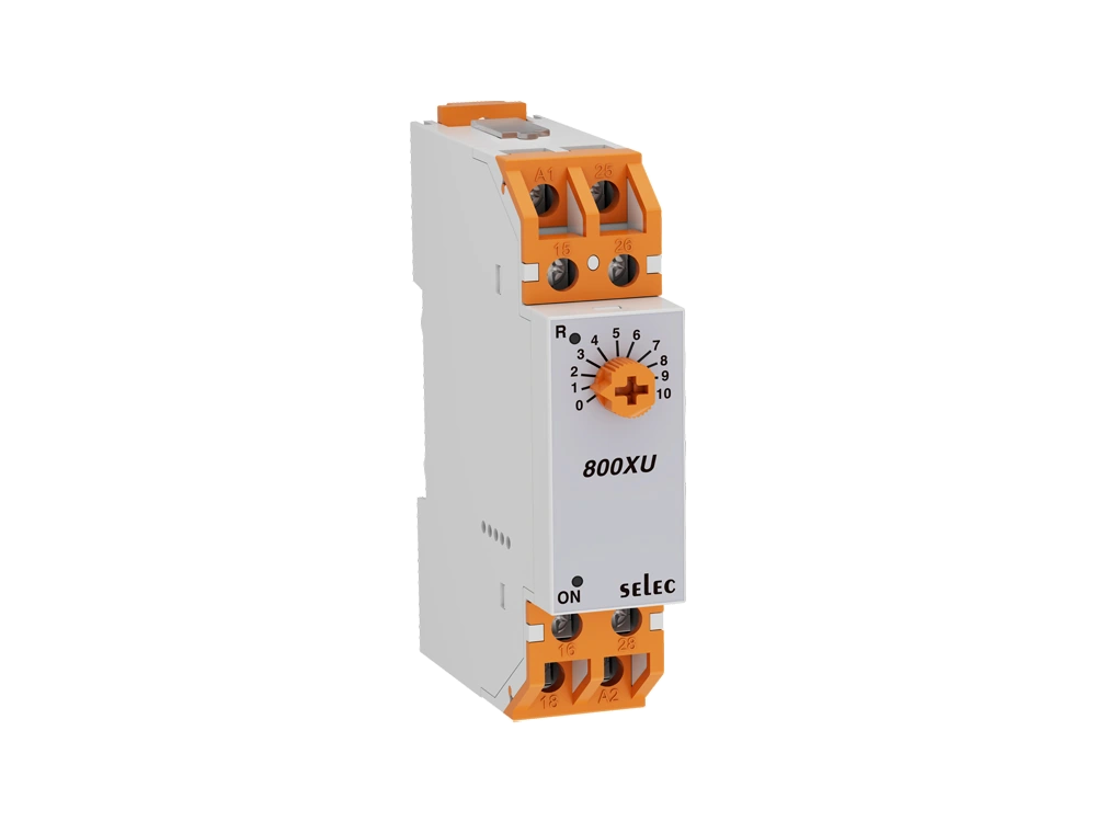 SELEC 800XU — On delay / interval, 12 time ranges