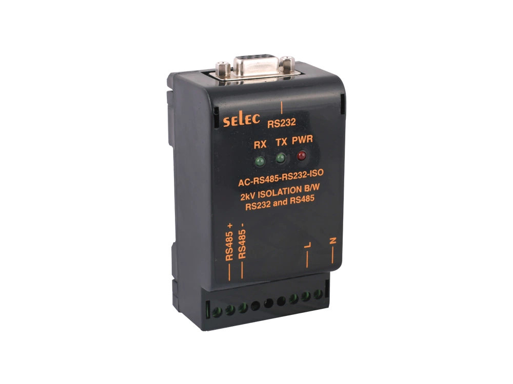 SELEC AC-RS485-RS232-ISO — Convertidor – RS485 a RS232