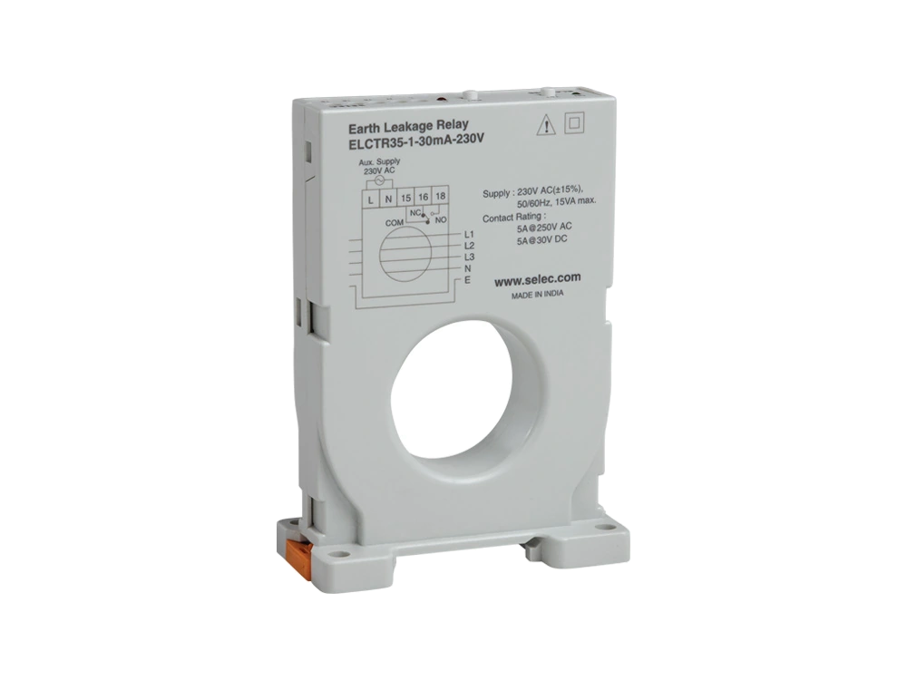 SELEC ELCTR35-1-30mA — ELR with inbuilt CBCT, 30mA fixed