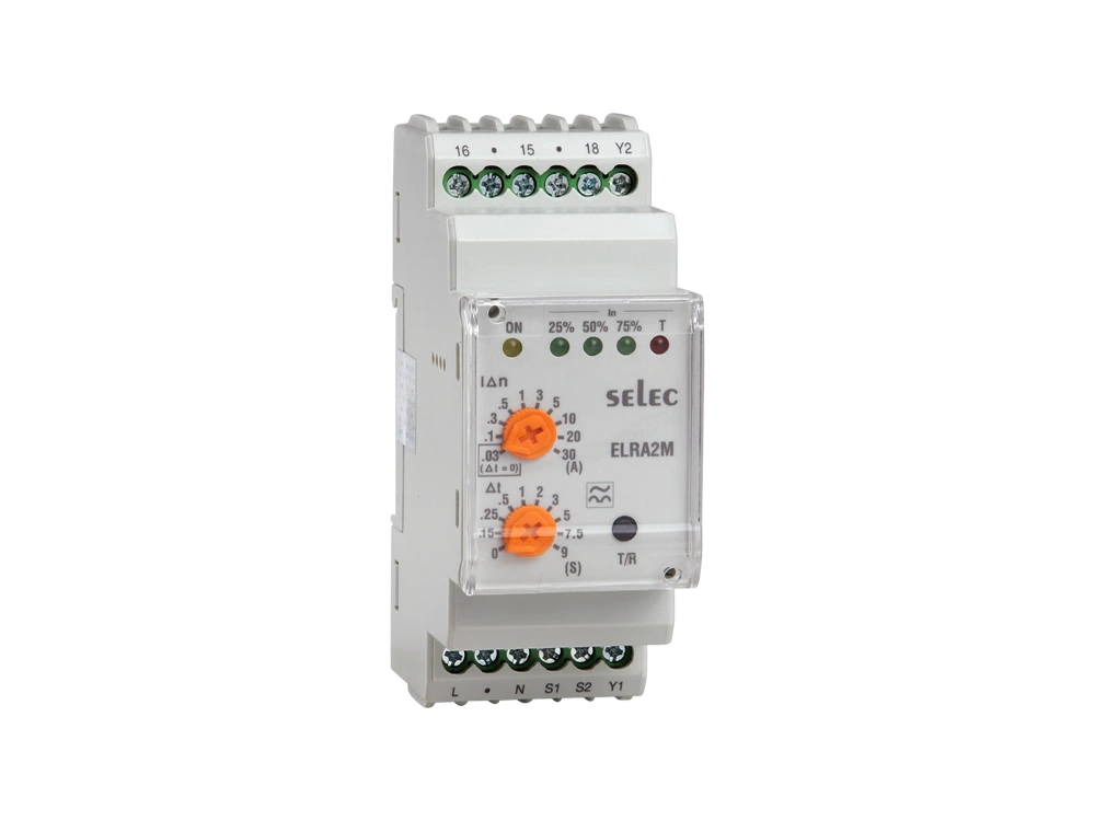 SELEC ELRA2M — Analog earth leakage relay, 2M