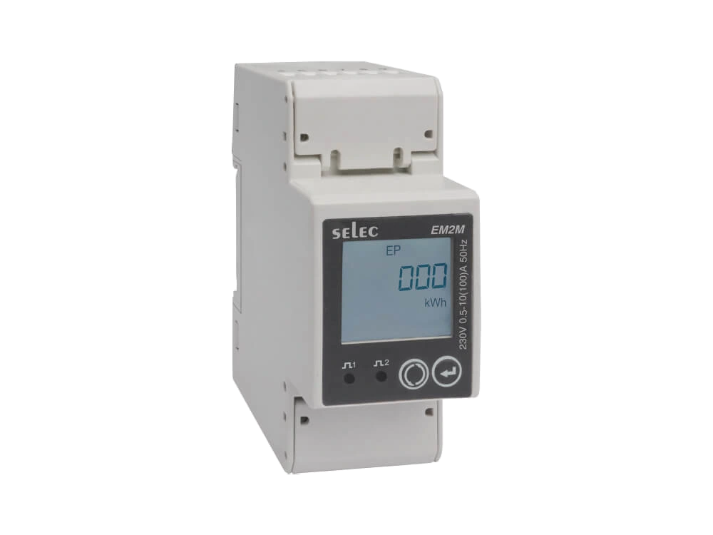 SELEC EM2M — Single phase DIN rail energy meter