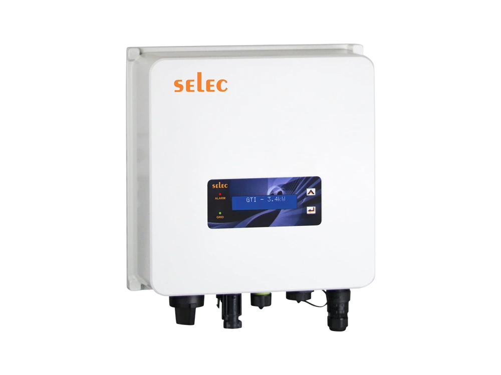 SELEC GTI003X41PN243 — Single phase, 3.4 kW solar on grid inverter, BIS certified