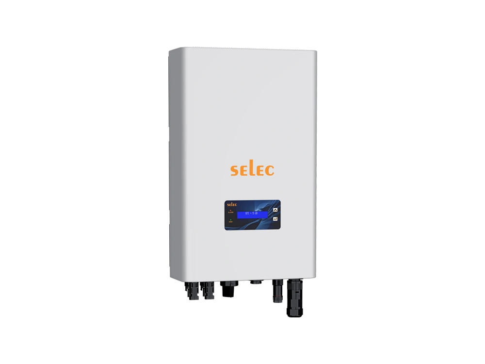 SELEC GTI0053PN402 — Three phase, 5 kW solar on grid inverter, BIS certified
