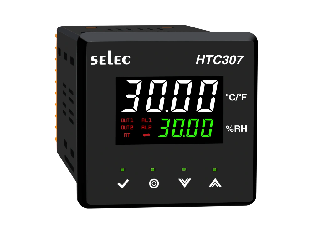 SELEC HTC307 — Controlador de humedad y temperatura