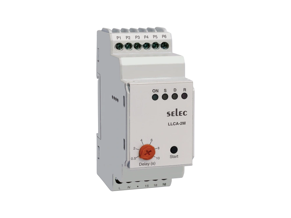 SELEC LLCA-2M-1-U-CE — Controlador de nivel de líquidos