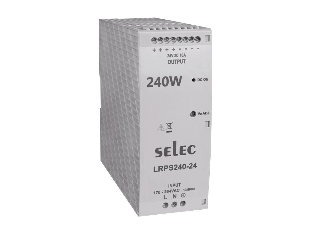 SELEC LRPS240 — Fuente de alimentación de 240W para riel DIN