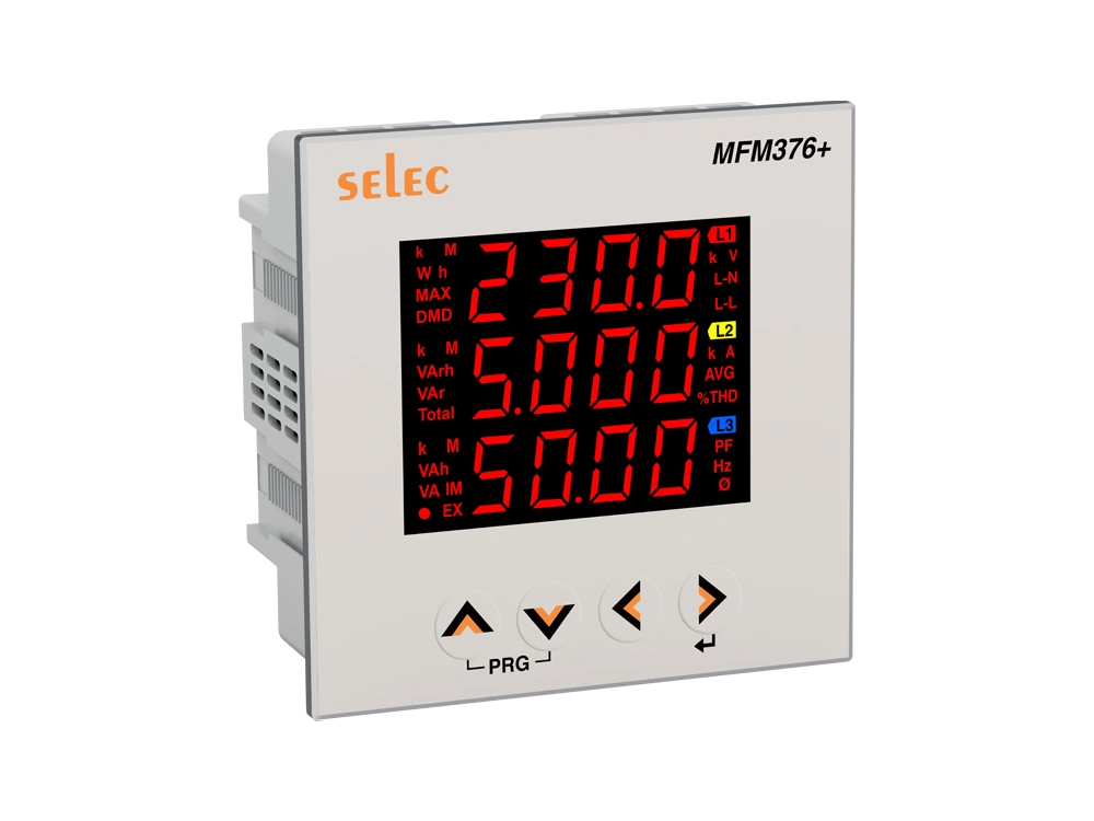 SELEC MFM376+ — Smart LED multifunction meter