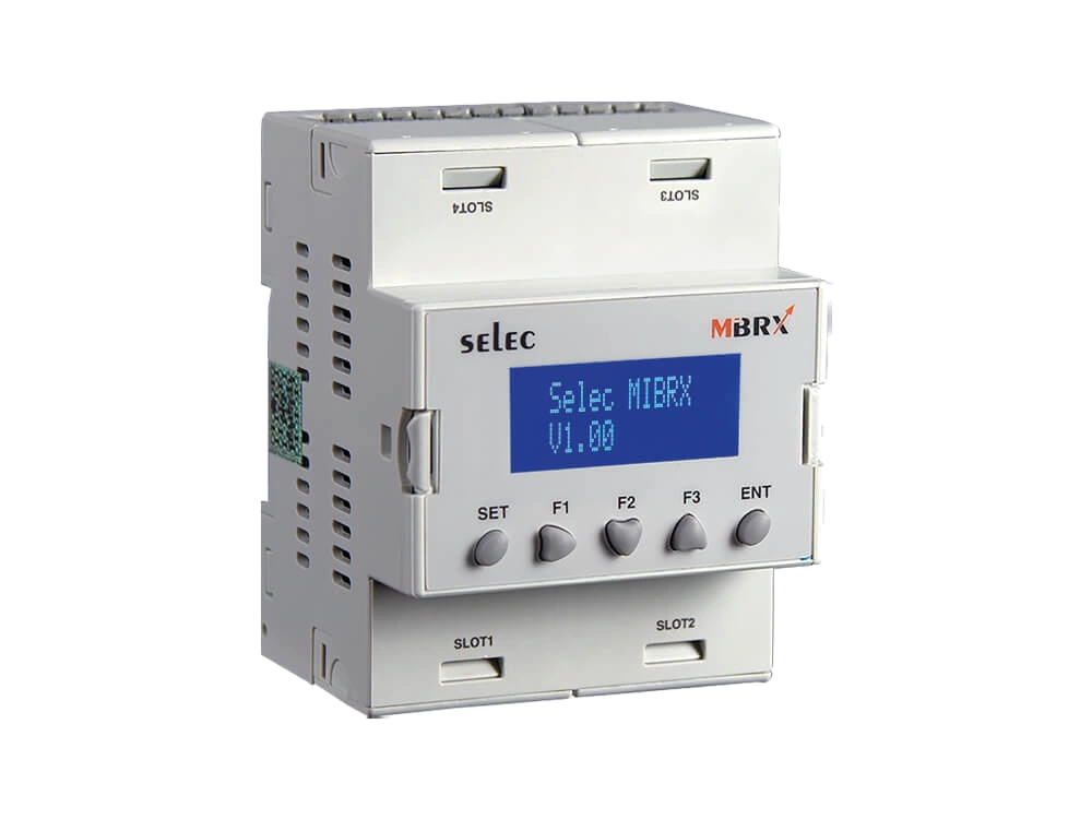 SELEC MiBRX 4M — PLC modular de tamaño 4M