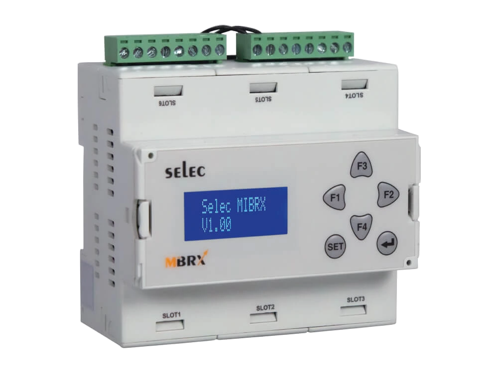 SELEC MiBRX 6M — PLC modular de tamaño 6M