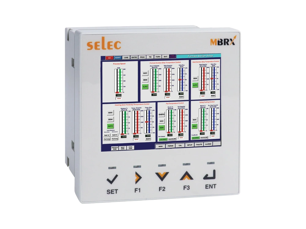 SELEC MiBRX-DSP-IND-96-8-0-00-C — Pantalla táctil resistiva de 3.5 pulgadas