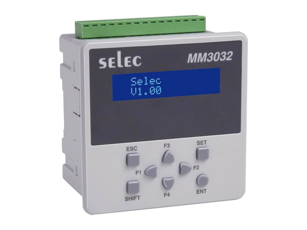 SELEC MM3032-2 — Digital/analog I/O PLC