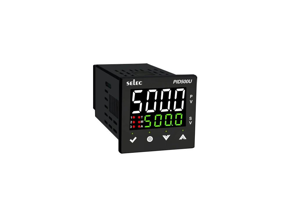 SELEC PID500-U — Universal PID with white+green display