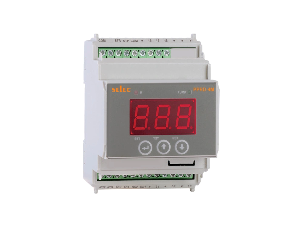 SELEC PPRD-4M-3-415V — 3Ø digital pump protection relay