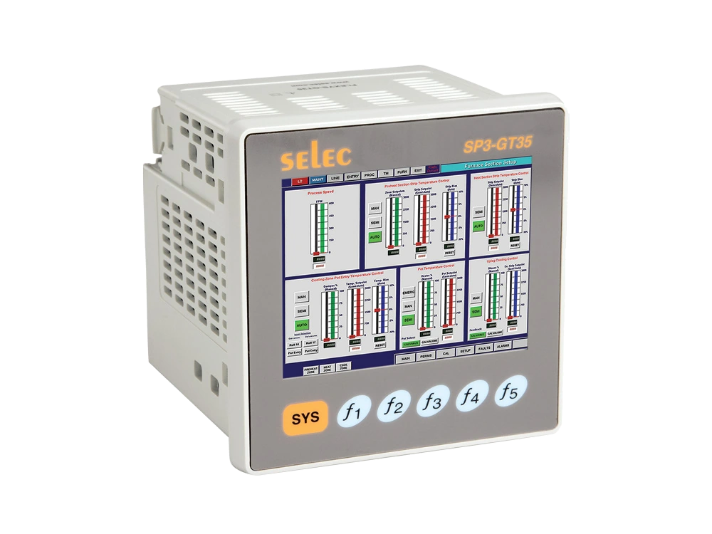 SELEC SP3-GT35 — Graphic touch HMI 3.5