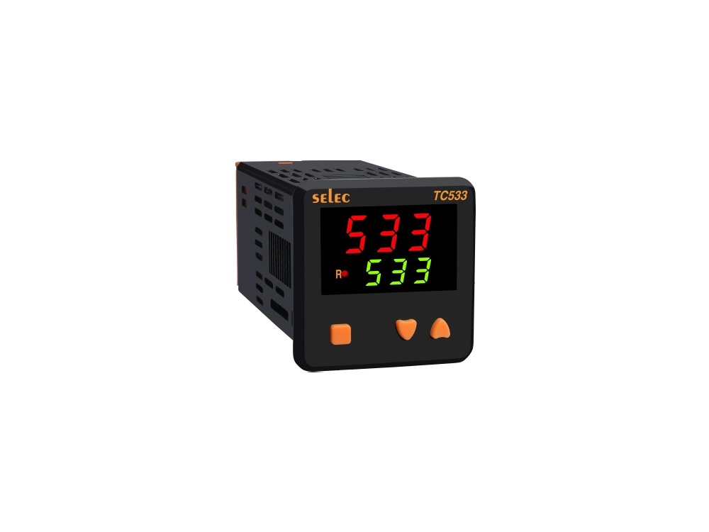 SELEC TC533BX — 3 digit dual display, short depth