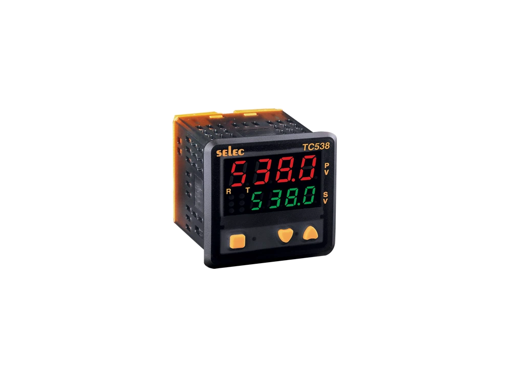 SELEC TC538BX — 4 digit dual display, 10A relay/SSR output