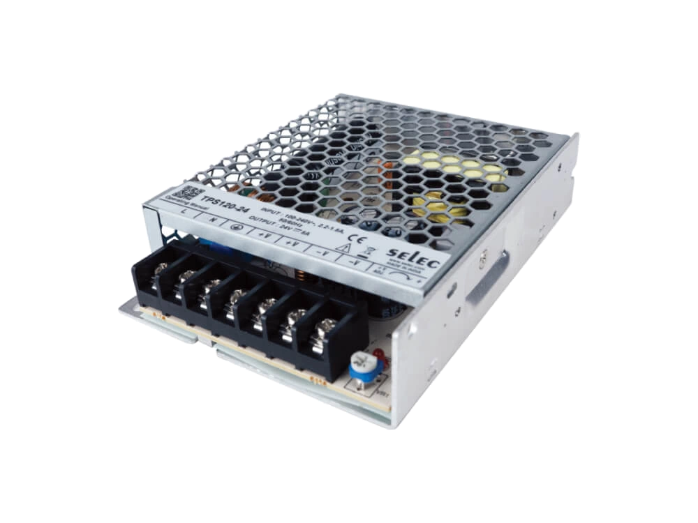 SELEC TPS120 — Fuente de alimentación de 120W para montaje en panel