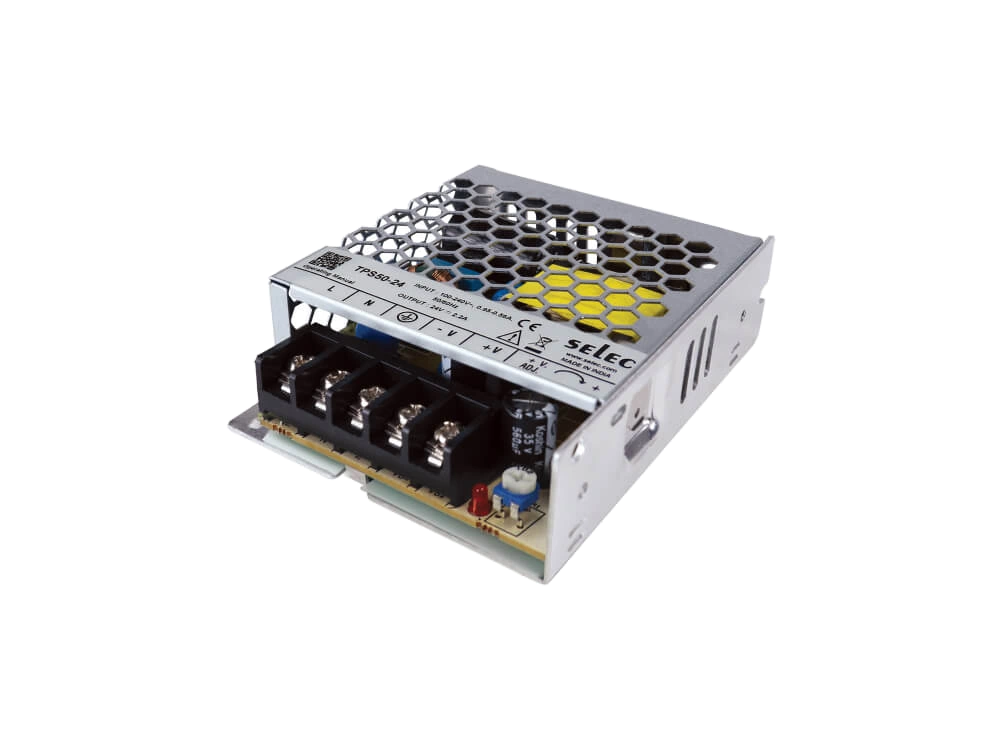 SELEC TPS50 — Panel mount 50W power supply
