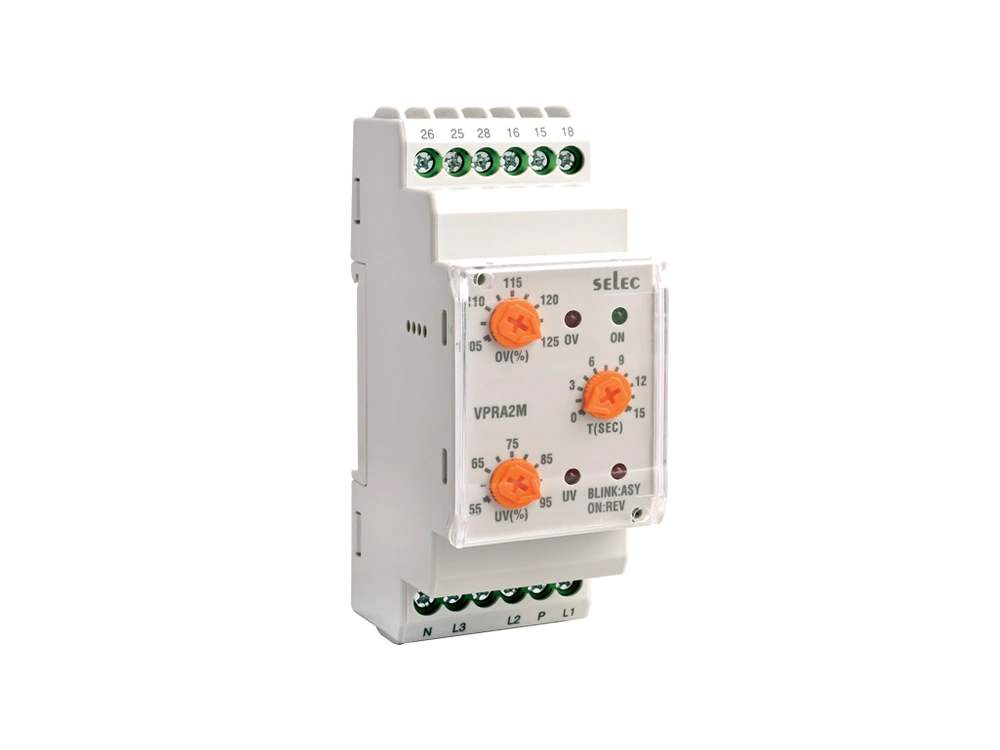 SELEC VPRA2M-CE — Voltage protection relay for 220V (l-n)