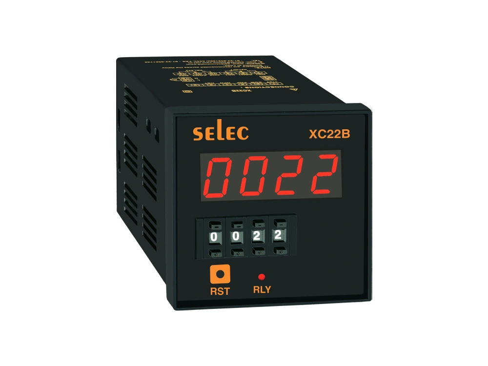 SELEC XC22B — 4 digit thumbwheel counter
